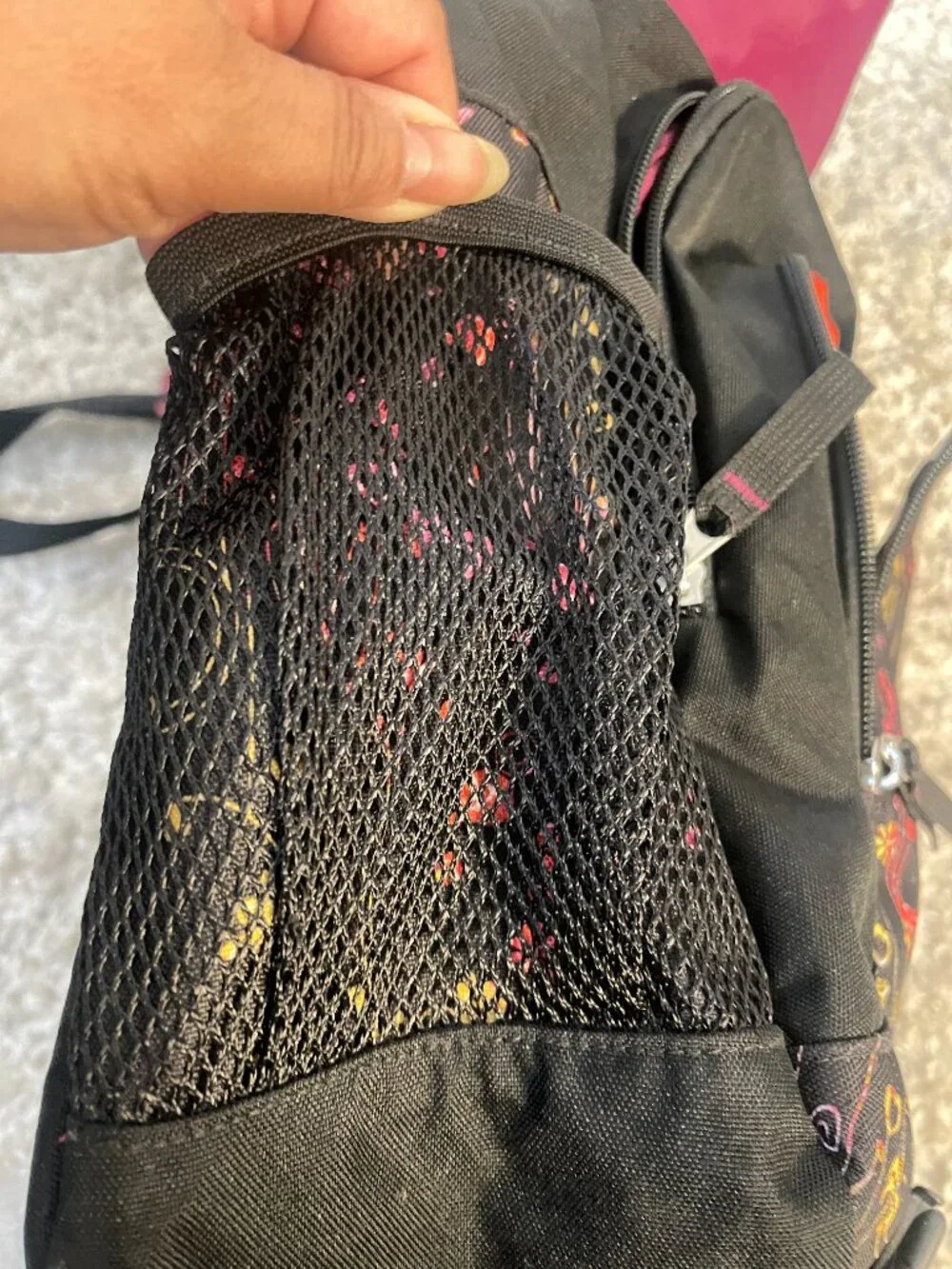 JanSport Floral Messenger Laptop Bag Coquette Y2K College Aesthetic